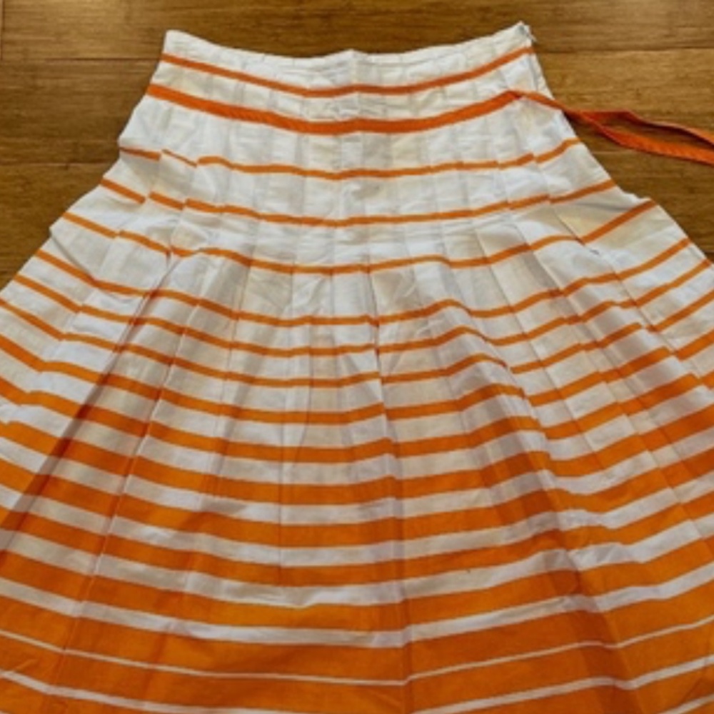 Connection 18 Pleated Cotton Skirt